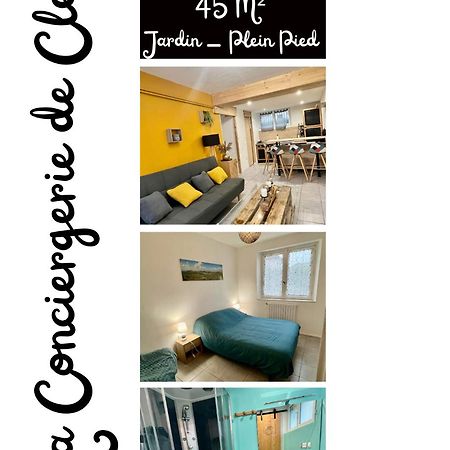Studio 40M2 Plein Pied Avec Parking Jussac Bagian luar foto