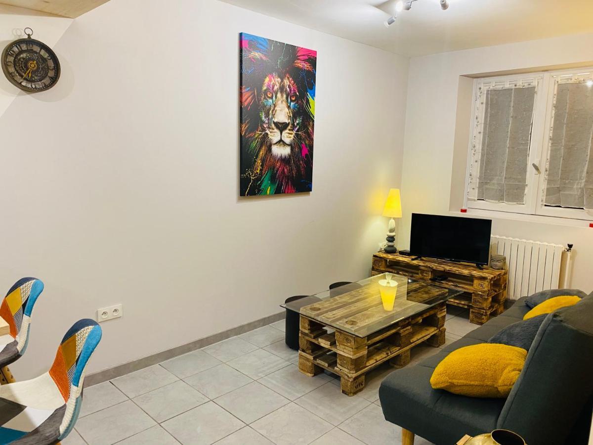 Studio 40M2 Plein Pied Avec Parking Jussac Bagian luar foto