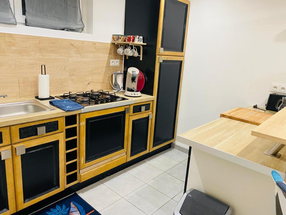 Studio 40M2 Plein Pied Avec Parking Jussac Bagian luar foto